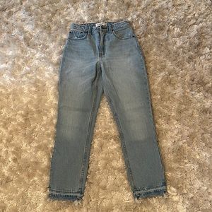 Abercrombie Curve Love High Rise Mom Jean